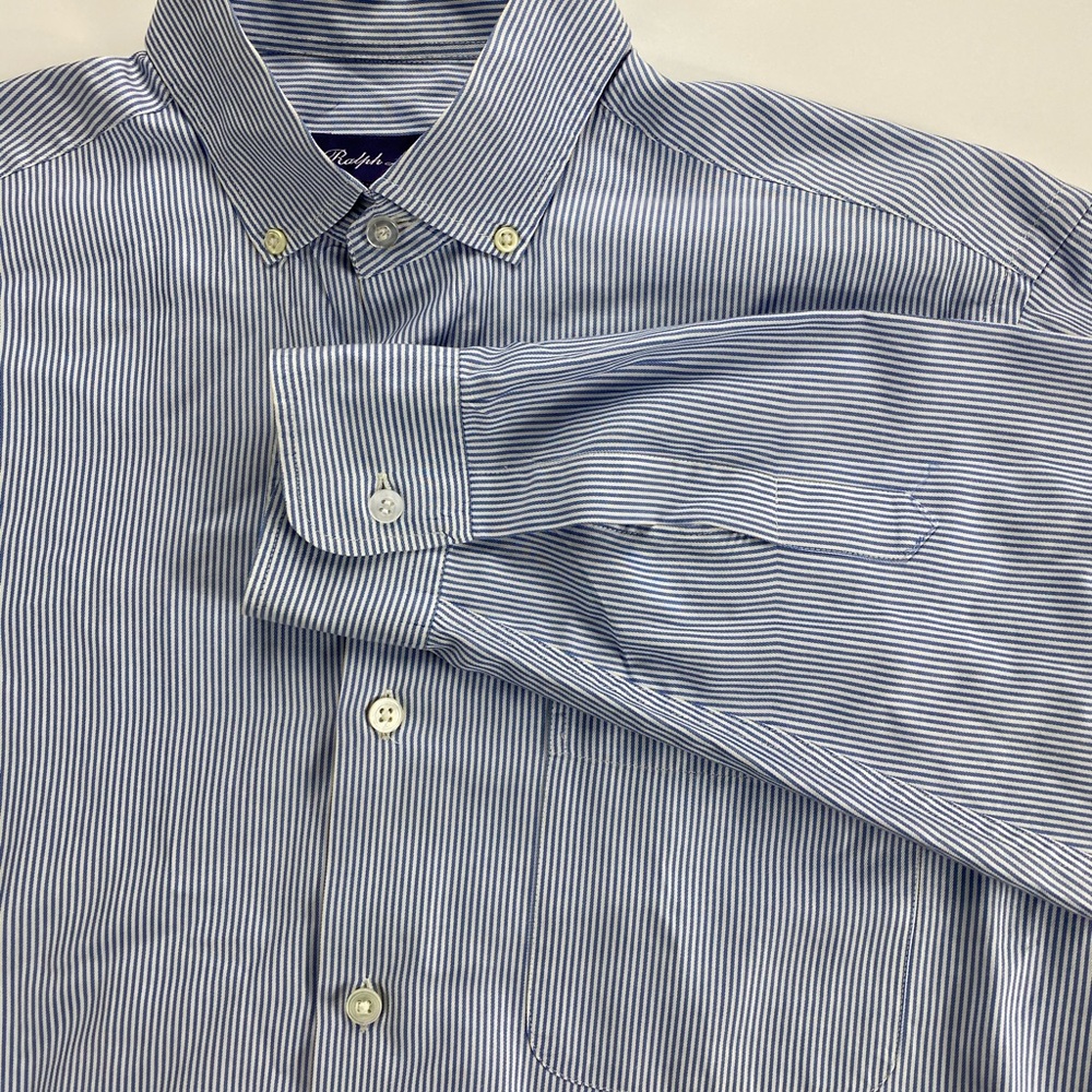 Ralph Lauren Purple Label striped Button Up Shirt